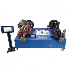 LPI 하이브리드 엔진 고장 진단 시뮬레이터 / LPI Hybrid Gasoline Engine Fault Diagnosis Training Equipment